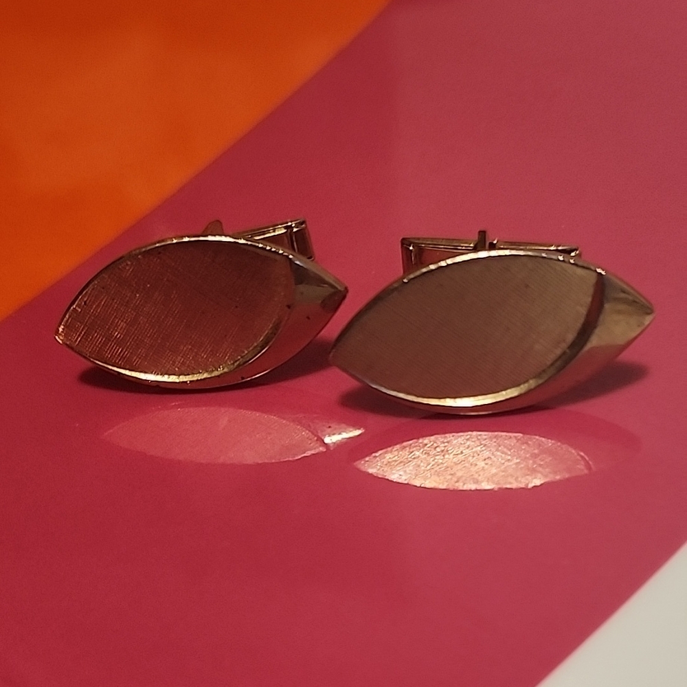 Elegant Gold Cuff Links